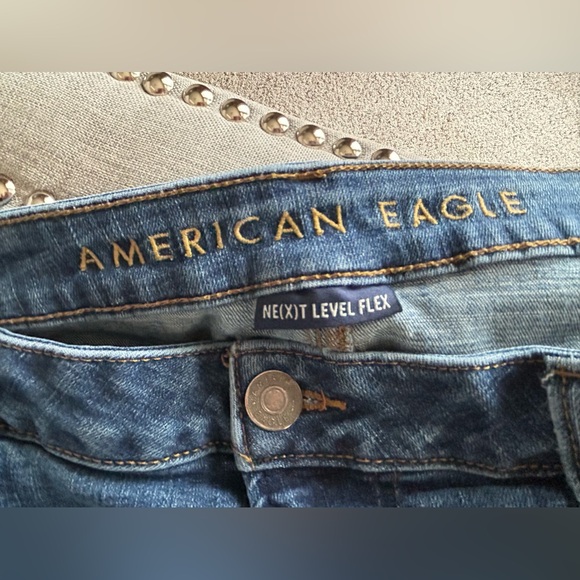 American Eagle Next Level Flex Original Bootcut Denim Jeans Size 36 X 34 - Picture 8 of 13